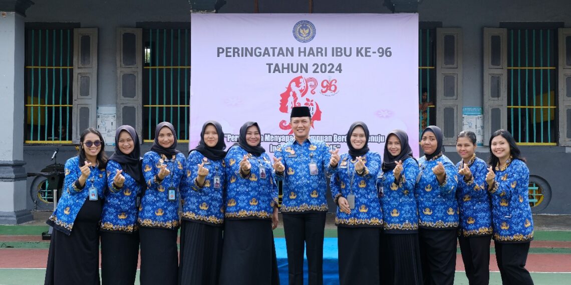 Rutan Kelas I Tanjungpinang Gelar Upacara Bendera Peringatan Hari Ibu ke-96