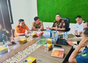 Kajari Natuna Pimpin Ratas Tanggap Bencana Cuaca Extreme Natuna