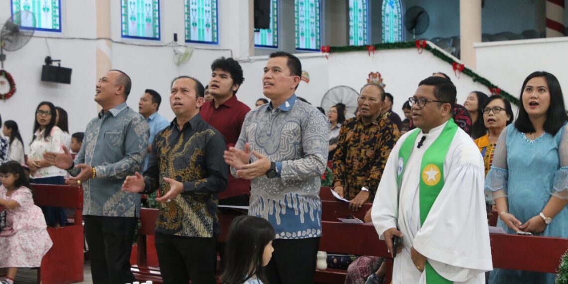 Persekutuan Oikumene Kemenkumham Kepri Sukses Gelar Ibadah dan Perayaan Natal 2024