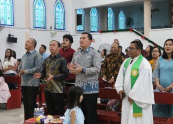 Persekutuan Oikumene Kemenkumham Kepri Sukses Gelar Ibadah dan Perayaan Natal 2024