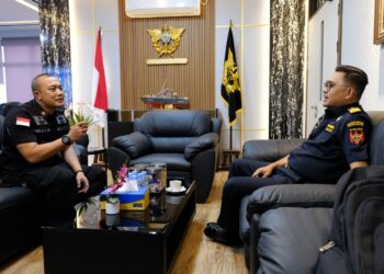 Wujudkan Kolaborasi Efektif, Rutan Tanjungpinang dan Bea Cukai Batam Bertemu