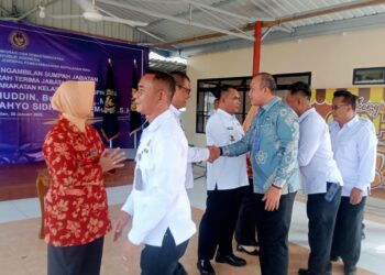 Kepala Rutan Tanjungpinang Hadiri Pelantikan dan Serah Terima Jabatan di Lingkungan Kanwil Kemenimipas Kepri