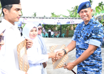 Danlanud RSA Hadiri Upacara HAB Kemenag RI ke-79 Dukung Kerukunan umat Beragama