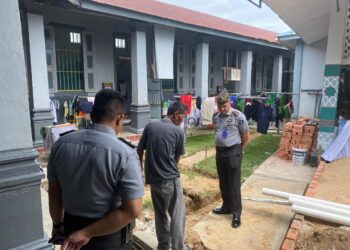 Karutan Tanjungpinang Tinjau Progres Perluasan Masjid At-Taubah dan Pastikan Kualitas Makanan Warga Binaan