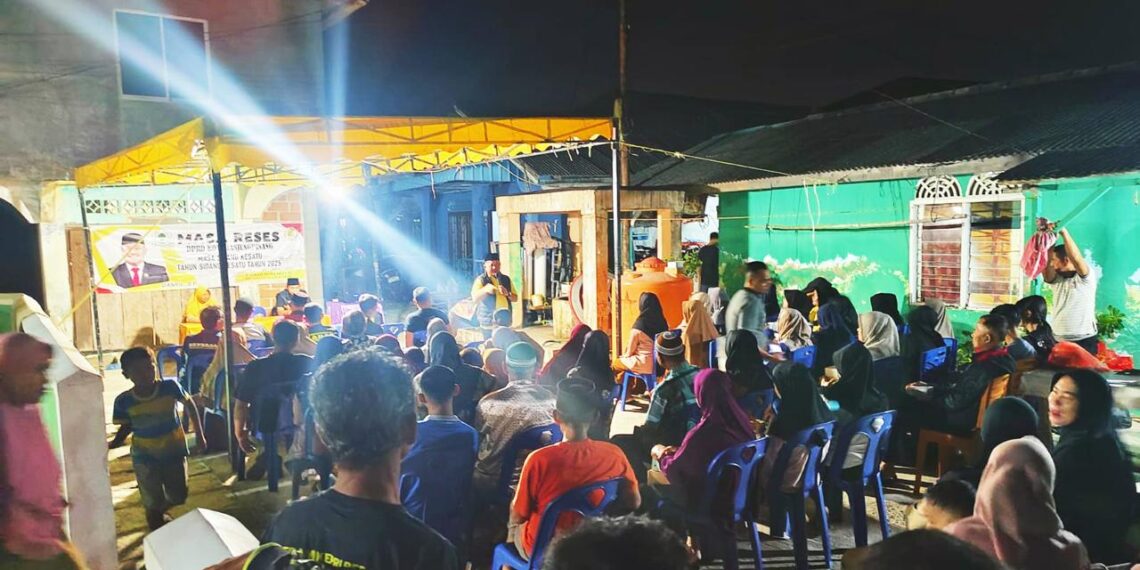 Reses di Tanjungunggat, Dasril Tegaskan Komitmen DPRD dalam Peningkatan Kesehatan