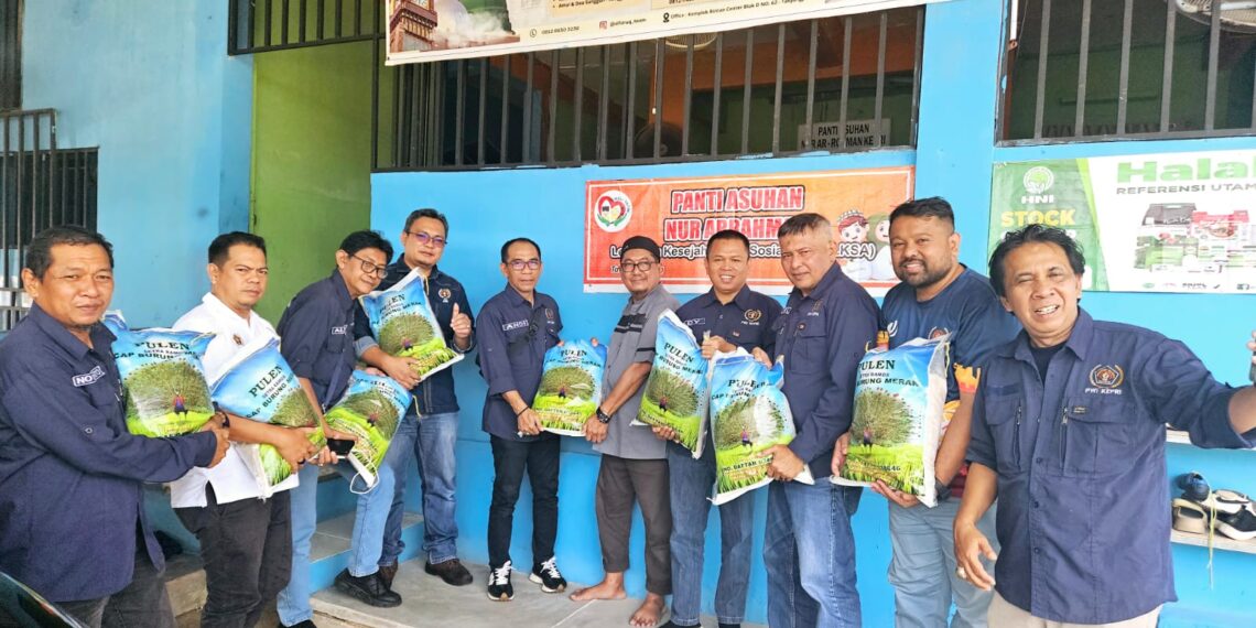 PWI Kepri Gelar Bakti Sosial di Panti Asuhan Nur Ar-Rohman Tanjungpinang