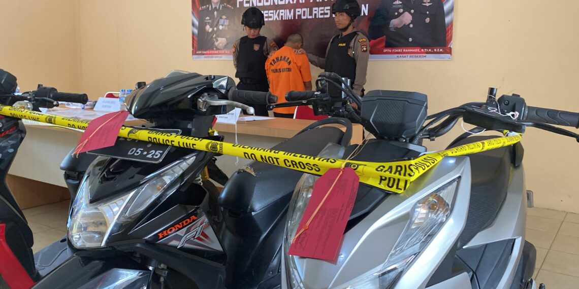 Polres Bintan Ungkap Kasus Curanmor, Empat Pelaku Berhasil Diamankan