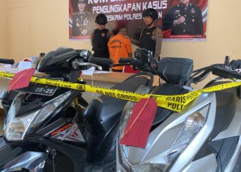 Polres Bintan Ungkap Kasus Curanmor, Empat Pelaku Berhasil Diamankan