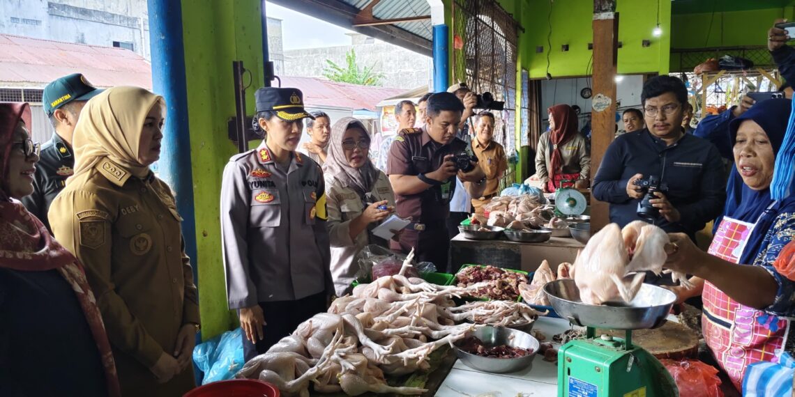 Kapolres Bintan dan FKPD Lakukan Monitoring Stok dan Harga Bapokting Jelang Ramadhan
