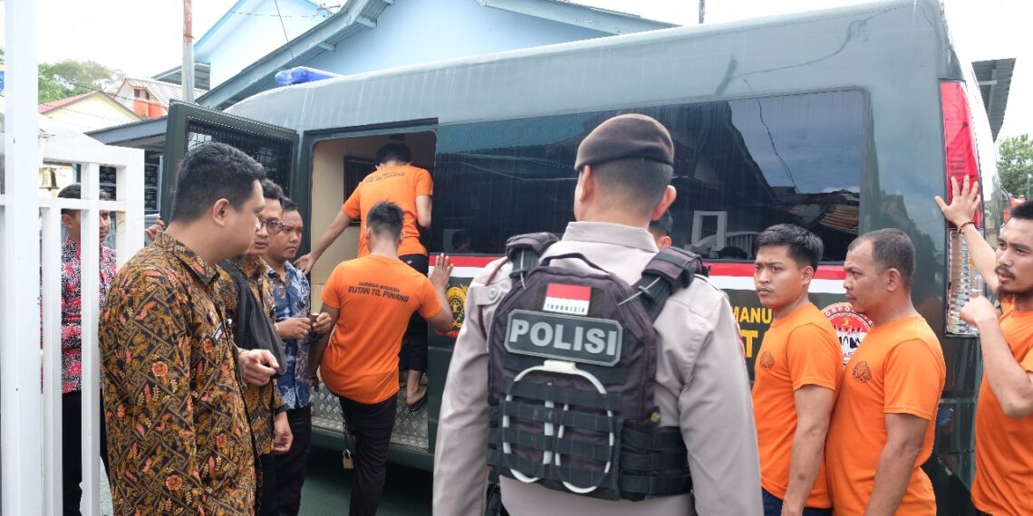 Rutan Kelas I Tanjungpinang Pindahkan 20 Warga Binaan ke Lapas