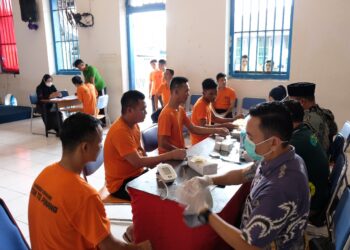 Rutan Kelas I Tanjungpinang Gelar Skrining Kesehatan bagi Warga Binaan