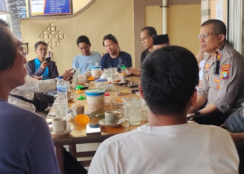 Jelang Ramadhan 1446 Hijriah, Kapolres Natuna Silahturahmi Bersama Insan Pers