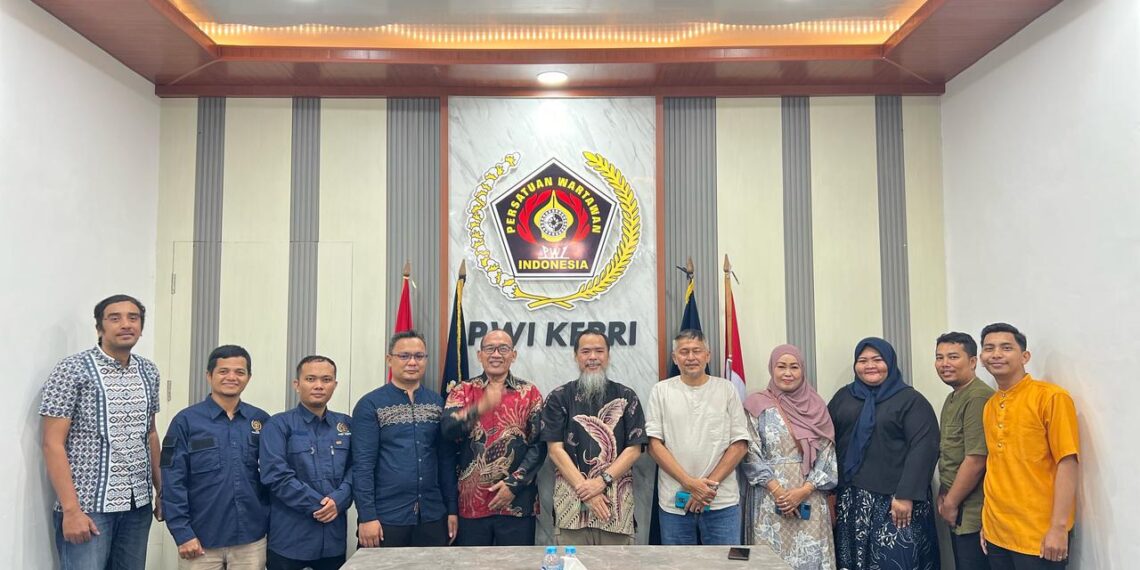 Silaturahmi ke Kantor PWI Kepri, Sepakat Jajaki Kerjasama Perluasan Informasi dan Pelatihan