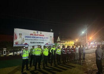 Polresta Tanjungpinang Gelar Apel KRYD Gabungan untuk Jaga Kondusivitas Kota