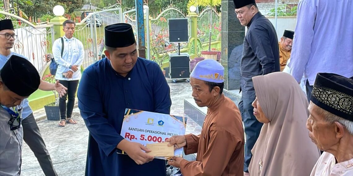 Polres Bintan Hadiri Safari Ramadhan Bupati Bintan di Masjid Akbar Ekang Anculai