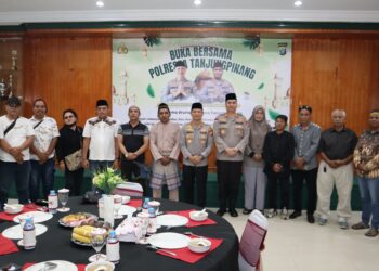 Polresta Tanjungpinang dan Insan Pers Perkuat Sinergi Melalui Buka Puasa Bersama