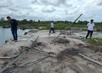 Polres Bintan Cek Lokasi Tambang Pasir Ilegal, Tak Temukan Aktivitas Tambang Aktif