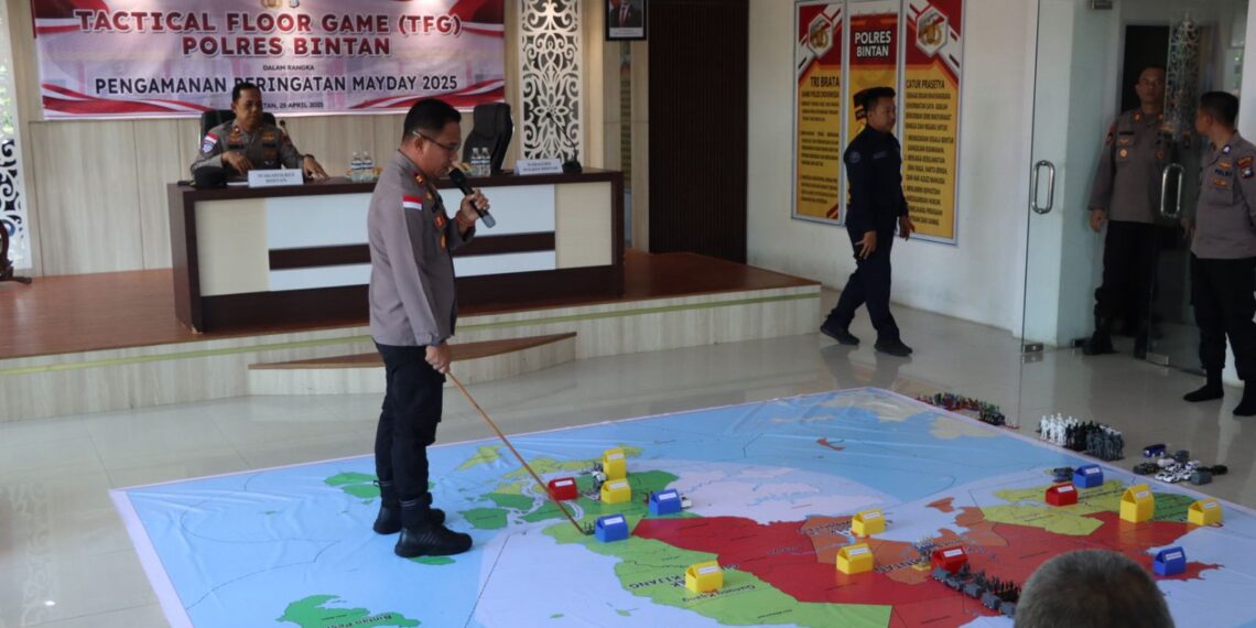 Polres Bintan Gelar TFG, Siap Amankan Hari Mayday 2025