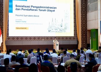 Sosialisasi Pendaftaran Tanah Ulayat di Sumatera Barat, Menteri Nusron: Negara Hadir Lindungi Hak Masyarakat Hukum Adat