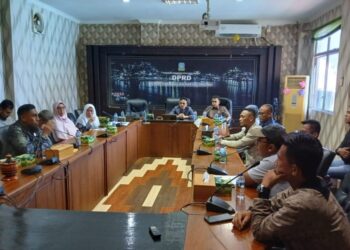 PPPK Anambas Perwakilan Aliansi Tenaga Honorer Anambas mengikuti audiensi bersama Komisi I DPRD dan BKPSDM Kabupaten Kepulauan Anambas