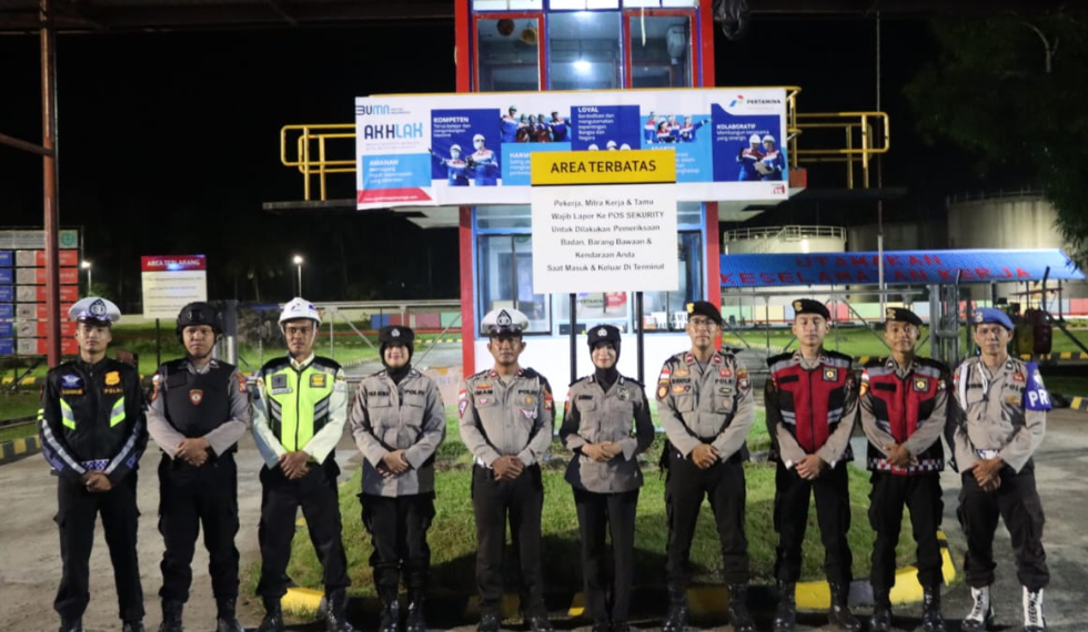 Polres Natuna Gelar Patroli Blue Light, Sasaran Tempat Ibadah, Pusat Keramaian dan Objek Vital