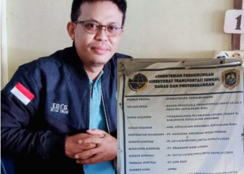 Proyek Pembangunan Pelabuhan Jemaja Timur Anambas Molor, Ketua CINDAI Kepri Desak APH Usut Dugaan Penyimpangan