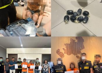 Cukai Batam Ungkap Tiga Penyelundupan Sabu dengan Berbagai Modus di Bandara Hang Nadim