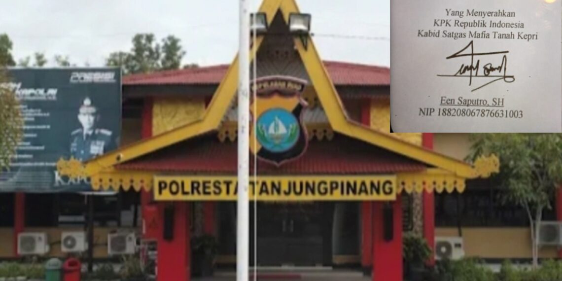 Skandal Pemalsuan Sertifikat Tanah di Kepri: Oknum Ketua LSM dan Oknum Wartawan Ditangkap, Tersangka Ngaku Pegawai KPK