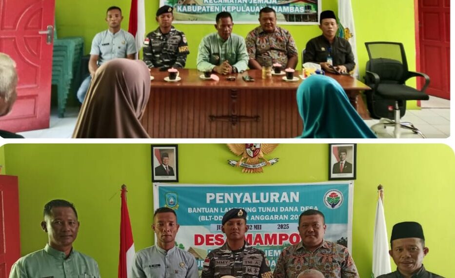 Darmawizar Kades Mampok Salurkan BLT-DD Bulan Mei