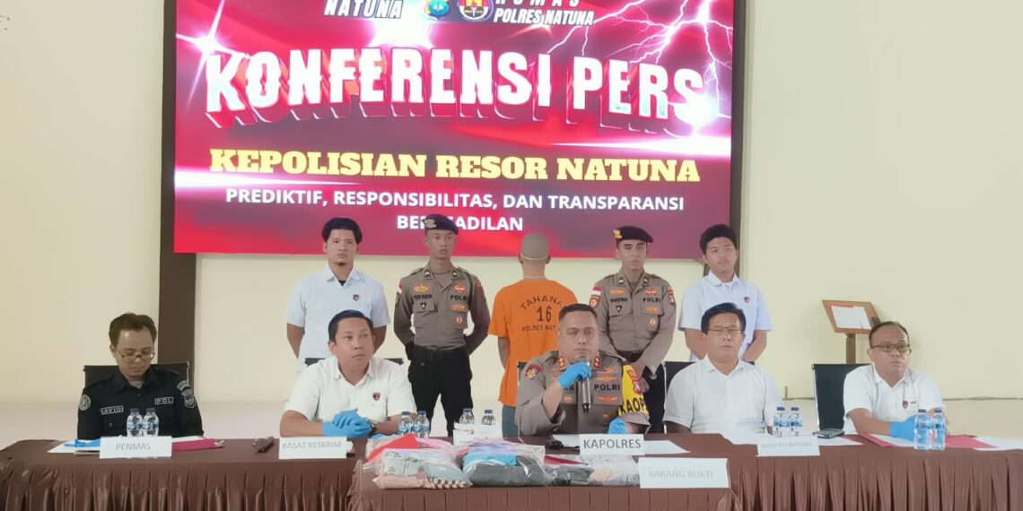 Kapolres Natuna, AKBP Novyan Aries Efendie, S.I.K