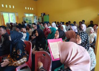 Melebur Jadi Satu, Desa Mampok dan Air Biru Bentuk Kopdes Merah Putih