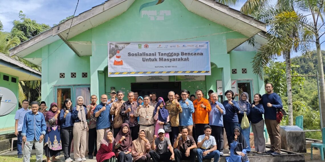 Beri Kesadaran Terhadap Bencana Alam, KKKS dan SKK Migas Gelar Sosialisasi di Natuna