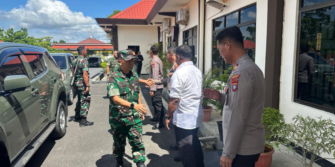 Jalin Kebersamaan, Dandim 0315/Tanjungpinang Sambangi Polres Bintan