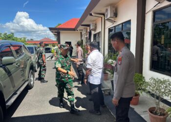 Jalin Kebersamaan, Dandim 0315/Tanjungpinang Sambangi Polres Bintan