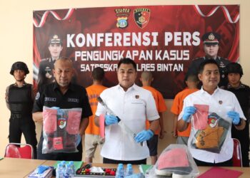 Polres Bintan Ungkap Dua Kasus Pencurian, Termasuk Curanmor dan Pencurian dengan Pemberatan