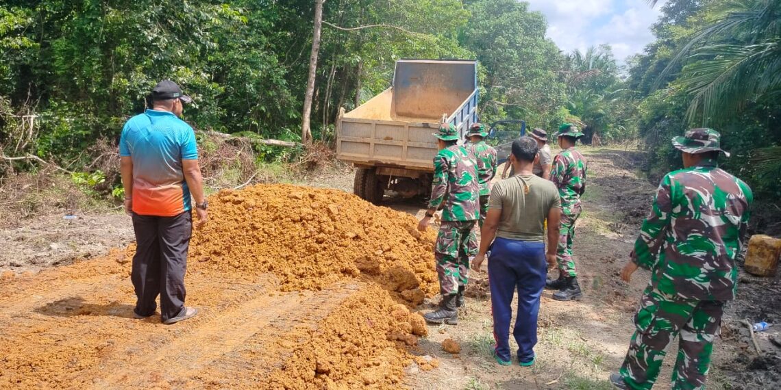 TMMD ke-124 Kodim 0315/Tanjungpinang Bangun Jalan Baru 3 KM dan Gelar Puluhan Kegiatan Sosial di Desa Panggak Laut, Lingga