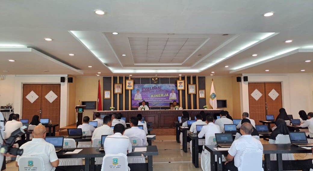 362 Pejabat di Anambas Ikuti Kegiatan Evaluasi Penilaian Kinerja
