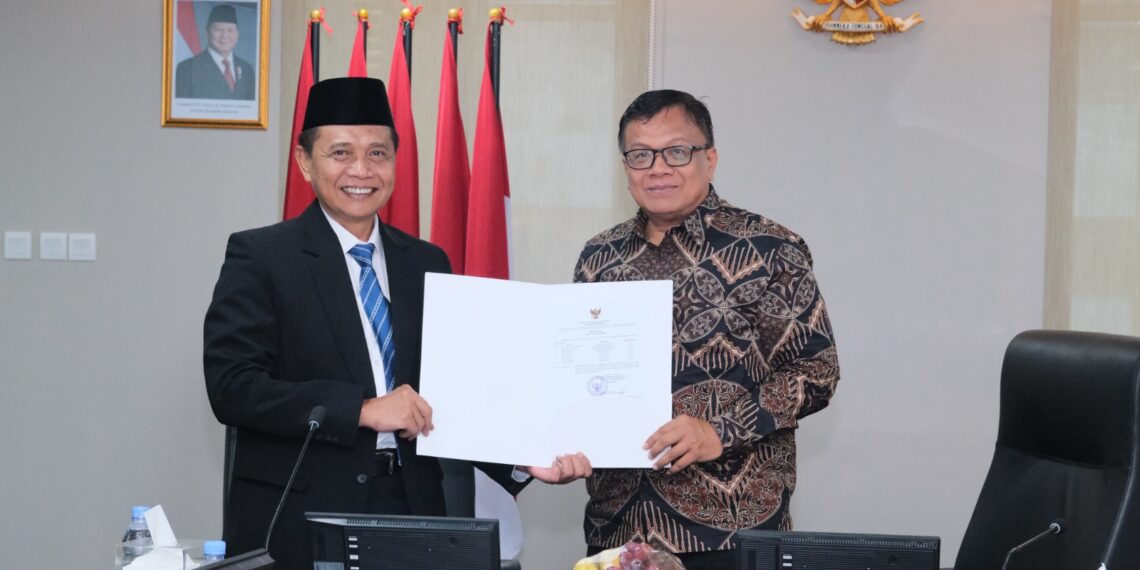 Pemeriksaan Laporan Keuangan Proyek One Map Dimulai, Sekjen ATR/BPN Ajak untuk Kerja Sama yang Terbuka