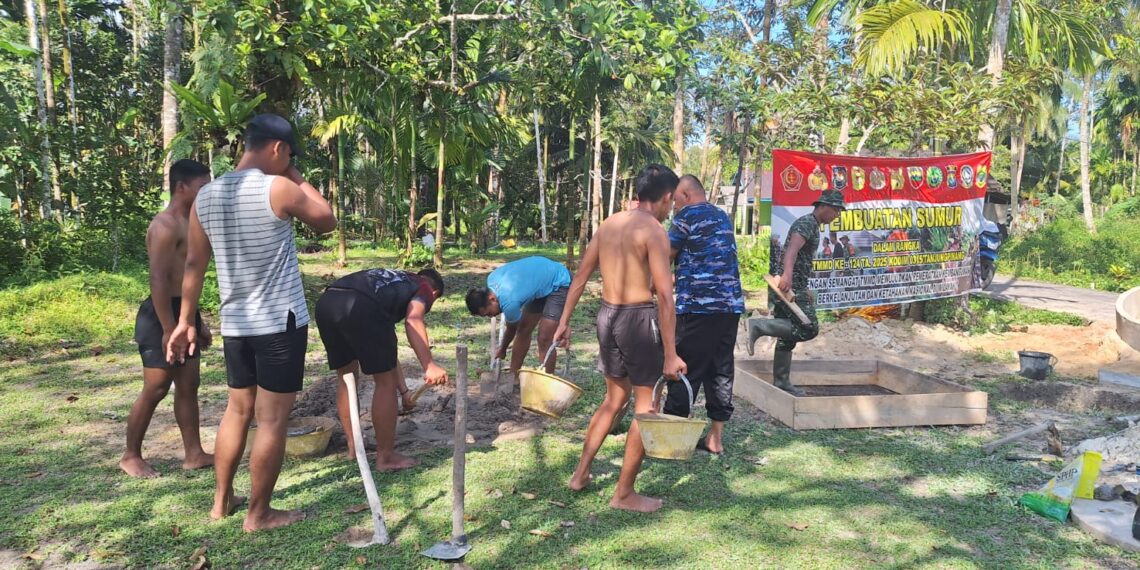 TMMD ke-124 Kodim 0315/Tanjungpinang Capai Kemajuan Signifikan di Desa Panggak Laut, Lingga