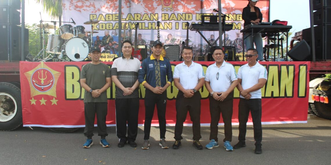 Dandim 0315 Tanjungpinang Hadiri Bazar dan Tanam Pohon di Tengah Semarak Pagelaran Kogabwilhan I