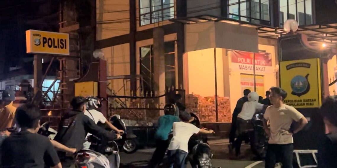 Puluhan Motor Terjaring Razia Balap Liar dan Knalpot Brong di Tanjungpinang