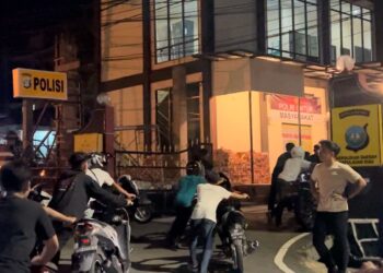 Puluhan Motor Terjaring Razia Balap Liar dan Knalpot Brong di Tanjungpinang