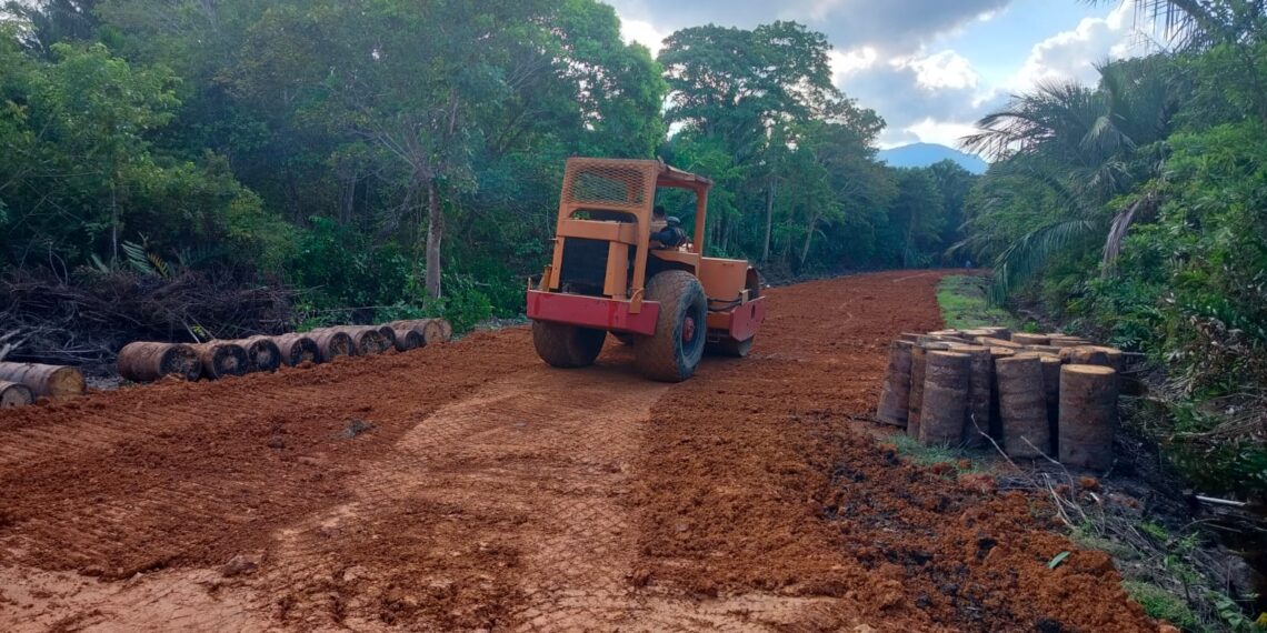 TMMD ke-124 Kodim 0315/Tanjungpinang Buka Jalan Baru Sepanjang 3 KM di Lingga, Program Fisik dan Sosial Jalan Bersamaan