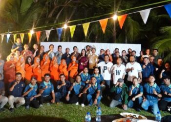 Digelar Bernuansa Outdoor pada Tanggal Unik, Pelantikan Pengurus PWI Batam Berlangsung Semarak