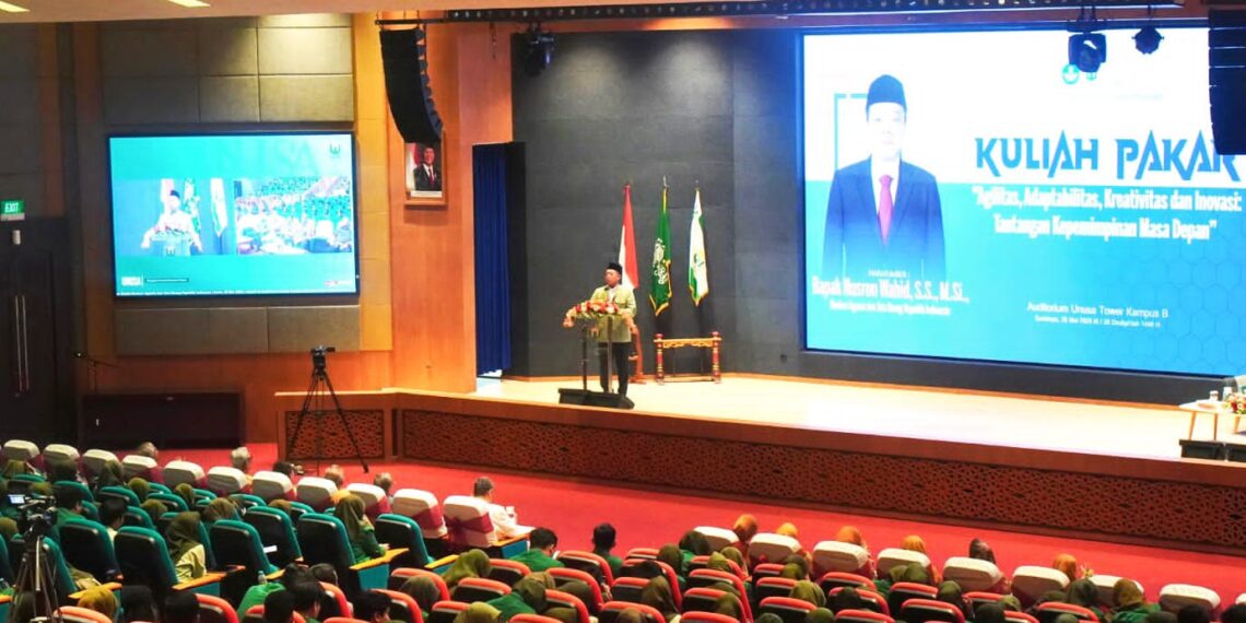 Kuliah Pakar UNUSA : Menteri Nusron Soroti Peran Strategis Mahasiswa dalam Reformasi Pertanahan dan Tata Ruang