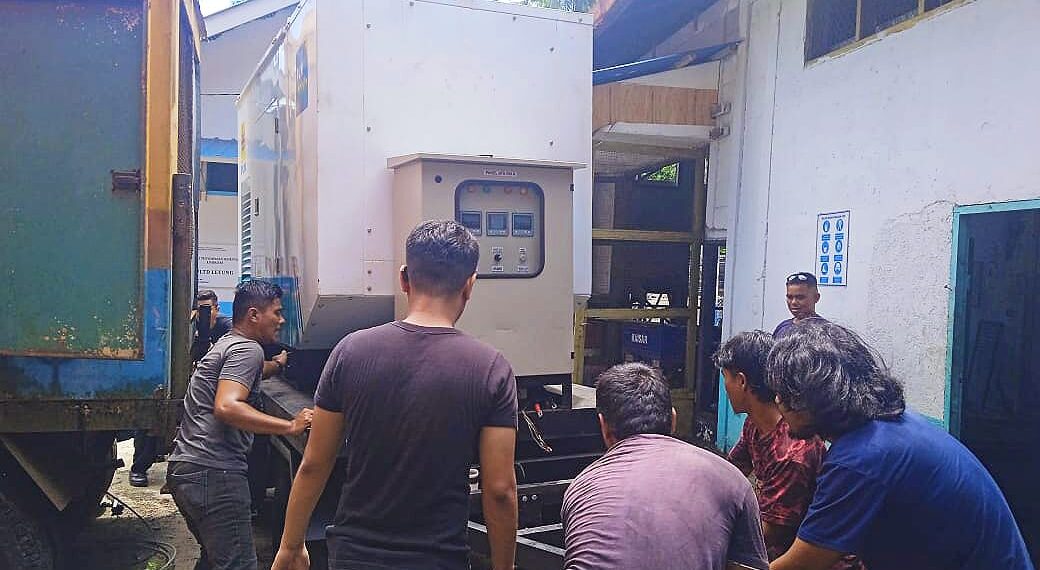 PLN Letung Tambah Dua Unit Mesin Pembangkit untuk Atasi Krisis Listrik di Jemaja