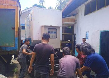 PLN Letung Tambah Dua Unit Mesin Pembangkit untuk Atasi Krisis Listrik di Jemaja