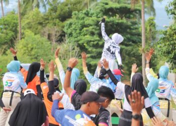 Basarnas Natuna Gelar Senam Jantung Sehat untuk Perkuat Sinergi Antarinstansi