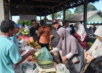 Warga Serbu Bazar Murah Pemko Tanjungpinang, Harga Pangan Jauh Lebih Terjangkau