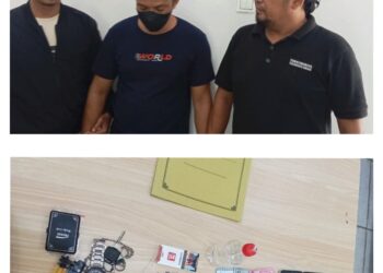 Digerebek di THM Starpool Kijang, Pria Pengedar Sabu Ditangkap Kodim 0315 Tanjungpinang